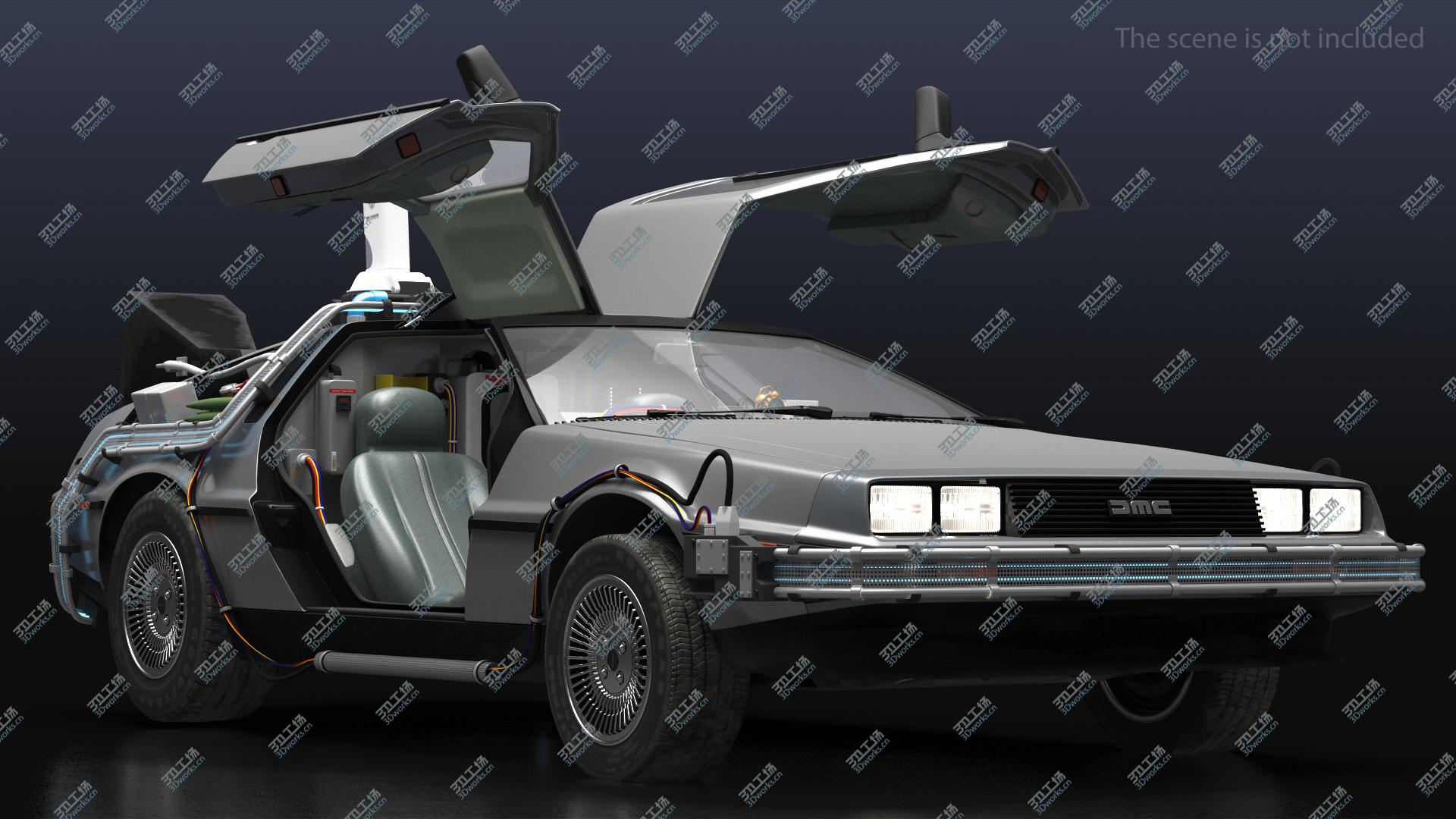 images/goods_img/202104022/DeLorean DMC-12 Time Machine Rigged 3D/1.jpg